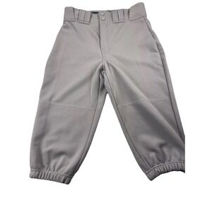 EASTON YOUTH Performance PRO PULL-UP‎ BASEBALL PANTS SIZE: YS YOUTH SMALL GRAY